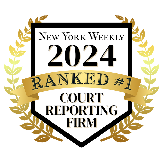 NAEGELI Deposition and Trial Ranked number one Court Reporting Firm by New York Weekly. 