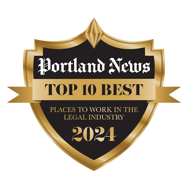 NAEGELI Deposition and Trial named one of the top ten best places to work in the legal industry by Portland News. 